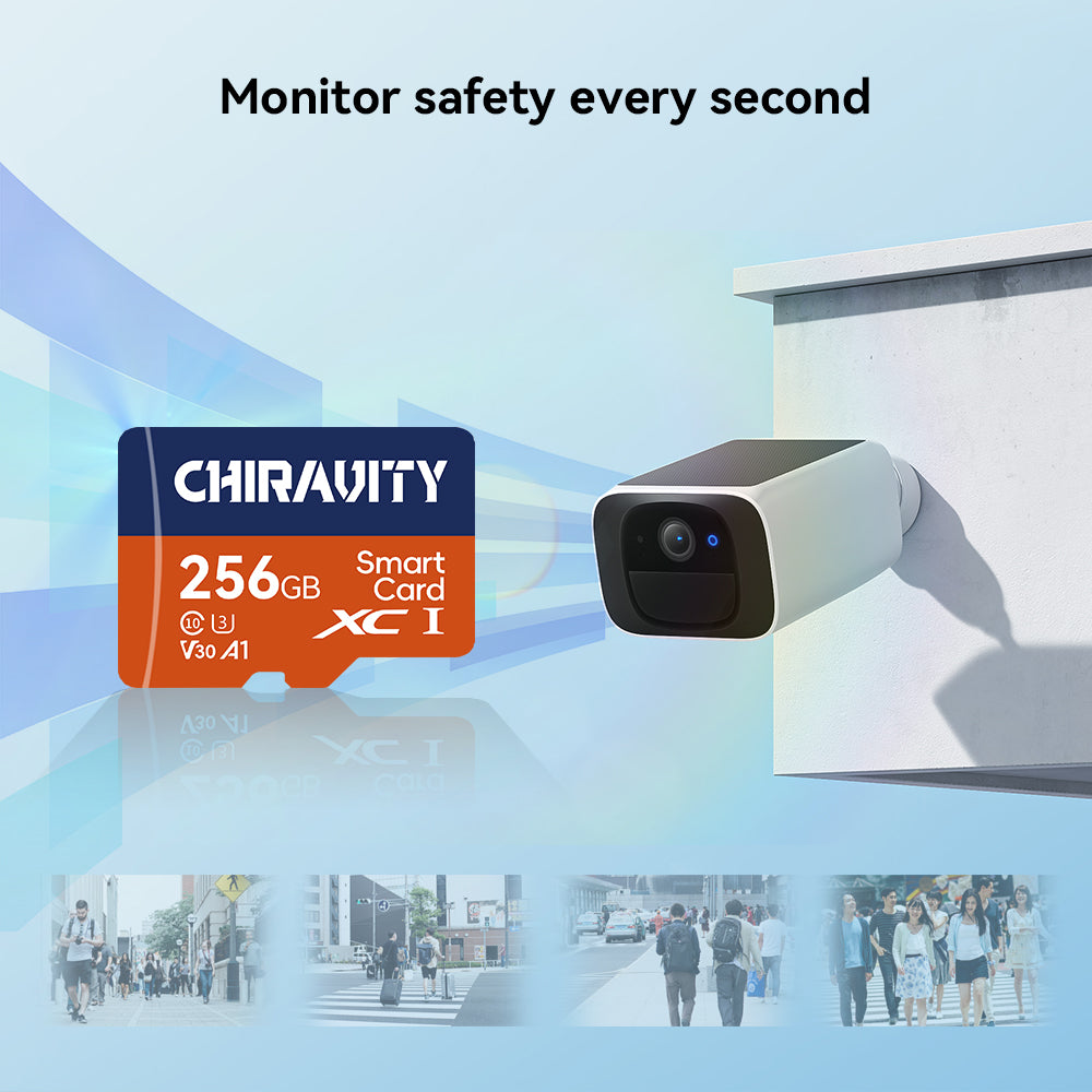 CHIRAVITY Micro SD Card 512GB, UHS-I U3 V30 A1, 100MB/s High Speed Memory Card, Class 10 TF Card for 4K UHD Video, Camera, Drone, Smartphone, Dash Cam