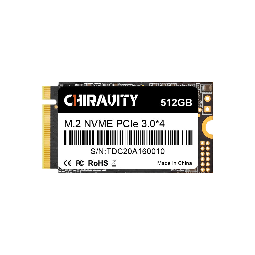 Chiravity M.2 NVMe PCIe 3.0*4 SSD 256GB M.2 2242 SSD 3D TLC NAND Solid State Drive for Desktop/Laptop/Notebook